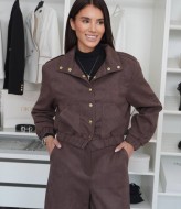 Костюм штаны та бомбер на підкладці LOU-1547A990 Костюм штаны та бомбер на підкладці LOU-1547A990