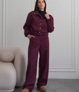 Костюм штаны та бомбер на підкладці LOU-1547A990 Костюм штаны та бомбер на підкладці LOU-1547A990