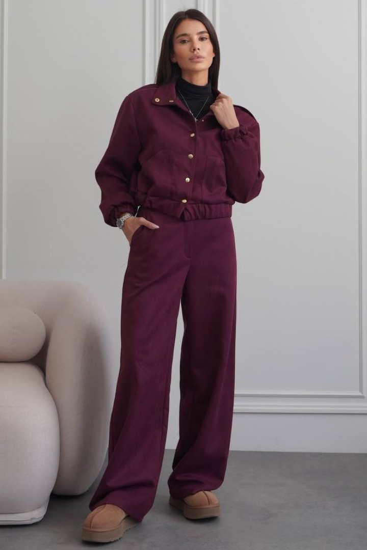 Костюм штаны та бомбер на підкладці LOU-1547A990 Костюм штаны та бомбер на підкладці LOU-1547A990