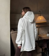 Худи с капюшоном оверсайз  LOU-1560A490 Худи с капюшоном оверсайз  LOU-1560A490