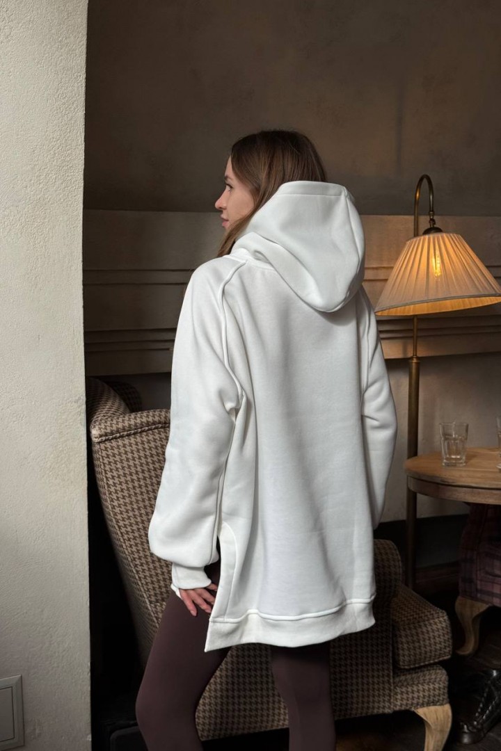 Худи с капюшоном оверсайз  LOU-1560A490 Худи с капюшоном оверсайз  LOU-1560A490