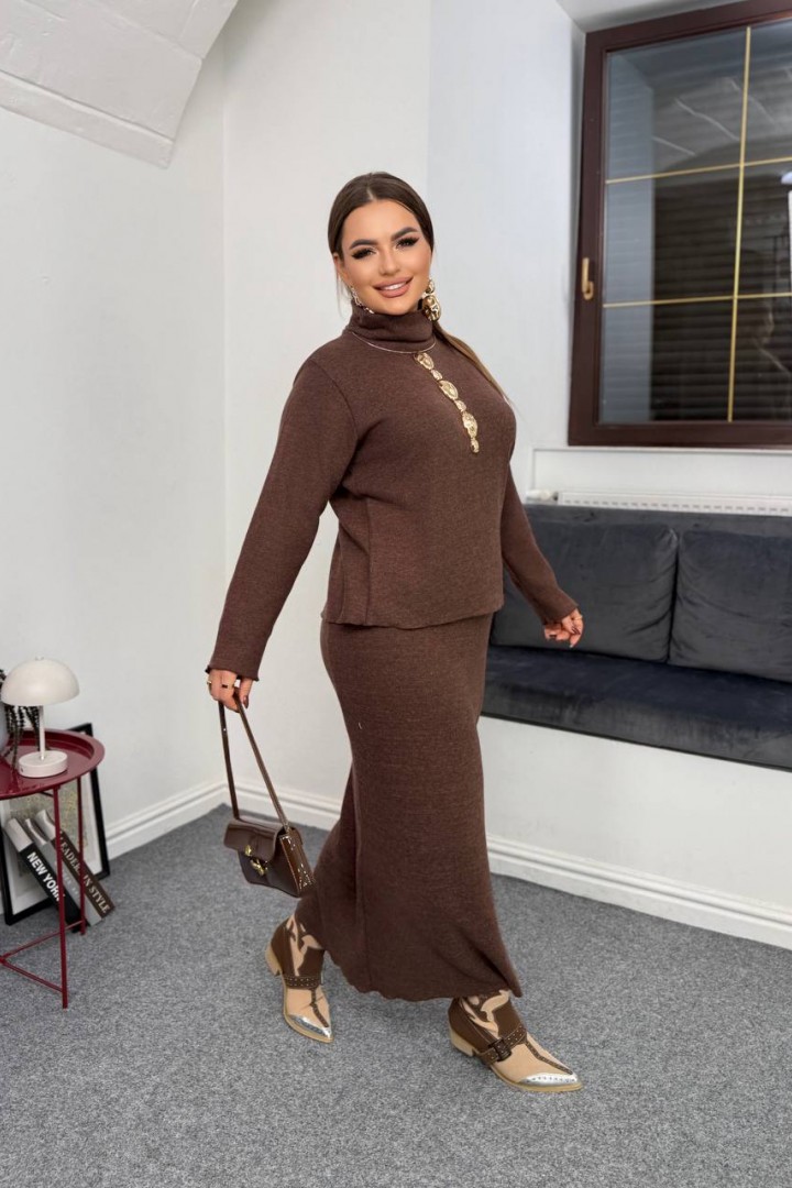 Костюм свитер и юбка  ET-8917A650 Костюм свитер и юбка  ET-8917A650