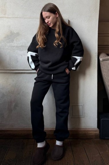 Спортивный костюм женский трехнитка  LOU-1563A850