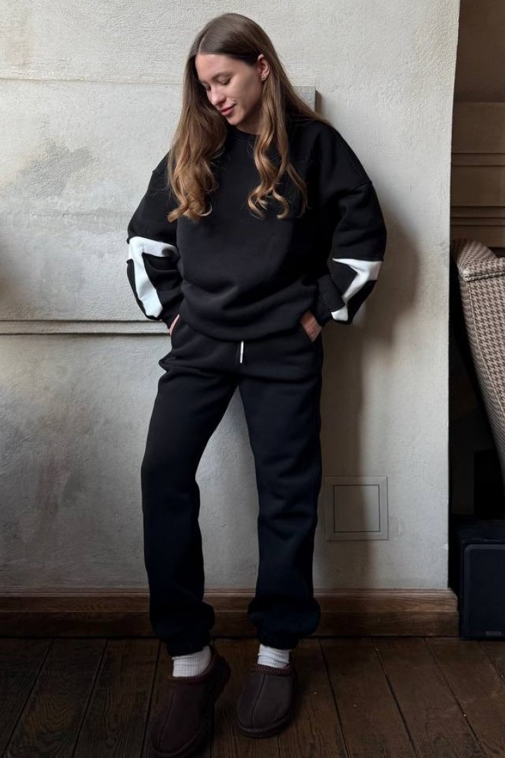 Спортивный костюм женский трехнитка  LOU-1563A850