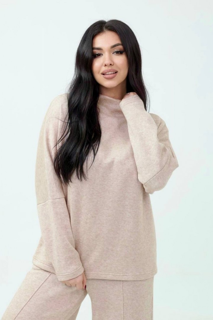 Ангоровий брючний костюм двійка QUA-4128A790 Ангоровий брючний костюм двійка QUA-4128A790