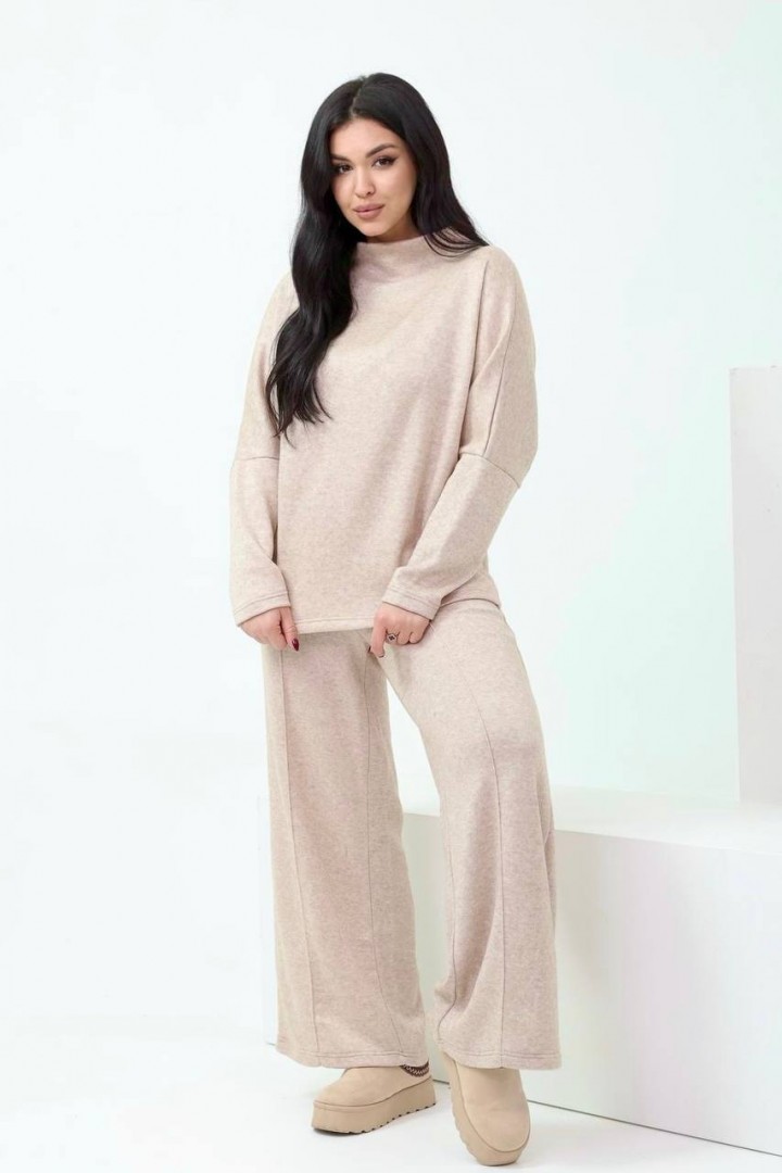 Ангоровий брючний костюм двійка QUA-4128A790