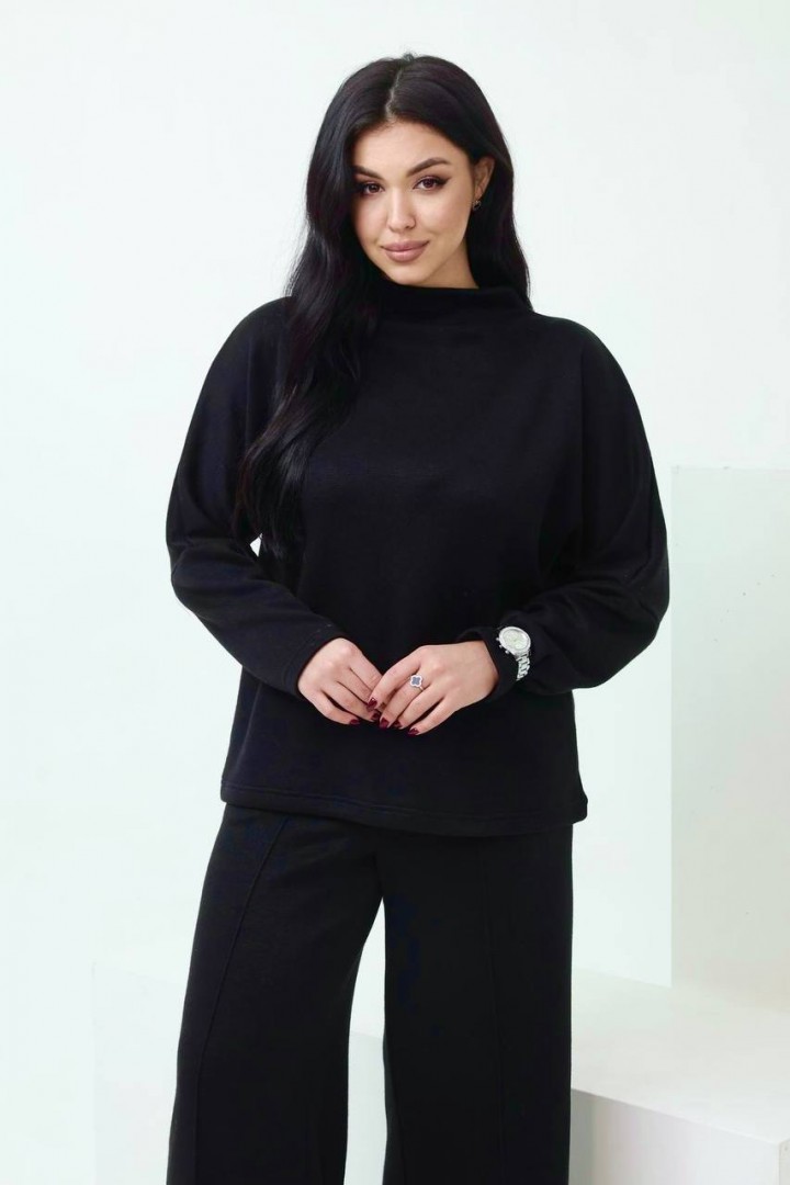 Ангоровий брючний костюм двійка QUA-4128A790