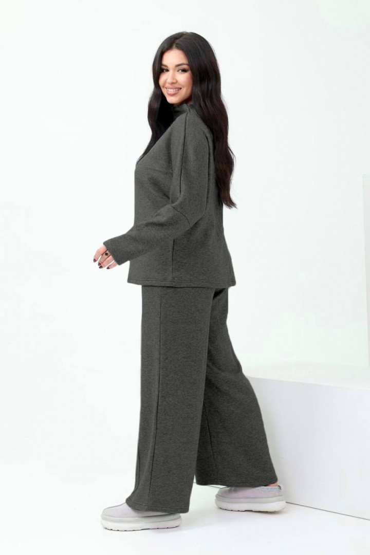 Ангоровий брючний костюм двійка QUA-4128A790