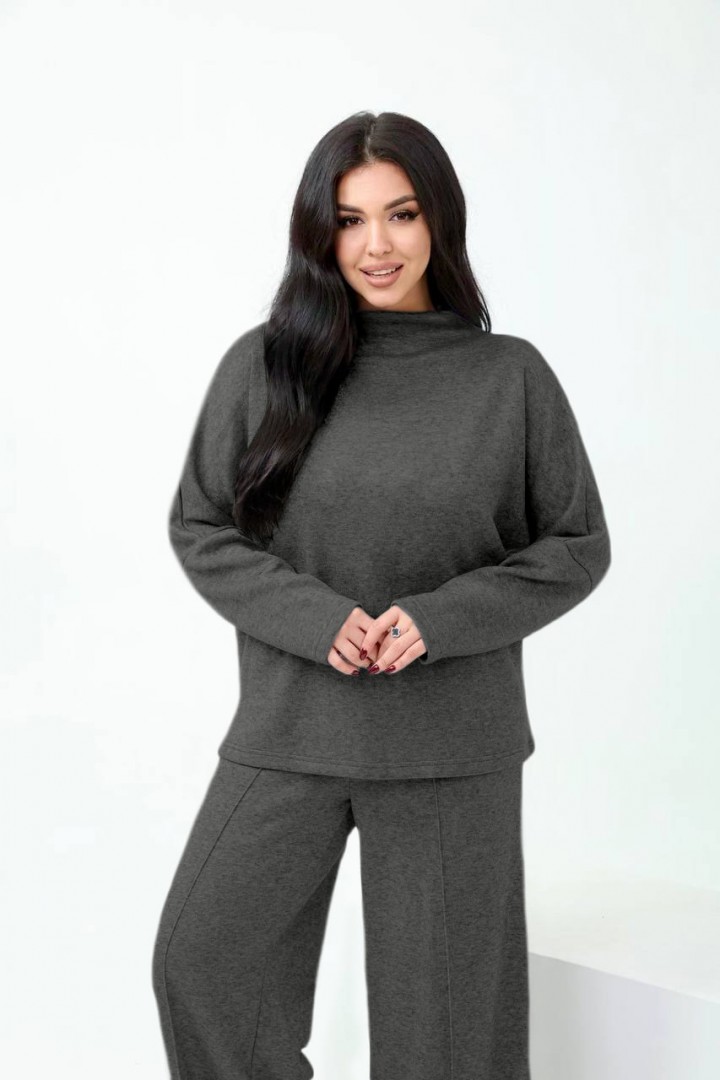 Ангоровий брючний костюм двійка QUA-4128A790