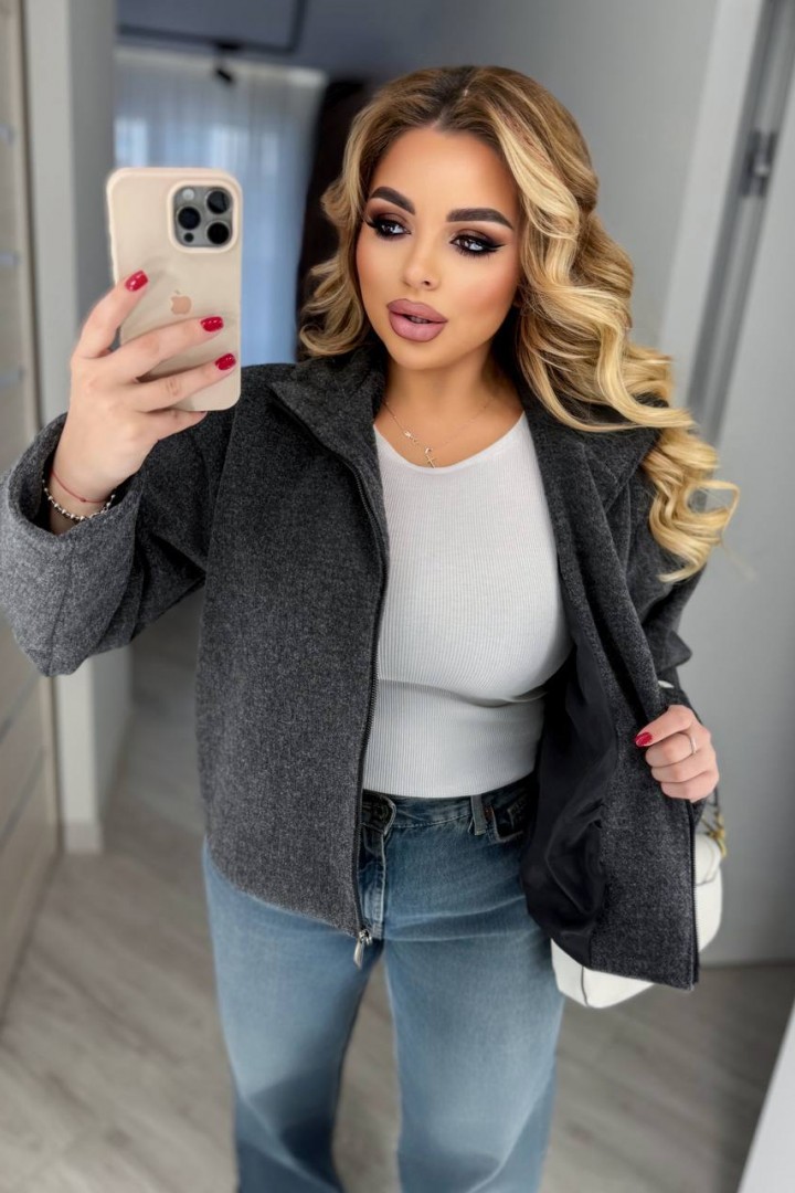 Куртка с высоким воротником YS-2164A720B800 Куртка с высоким воротником YS-2164A720B800