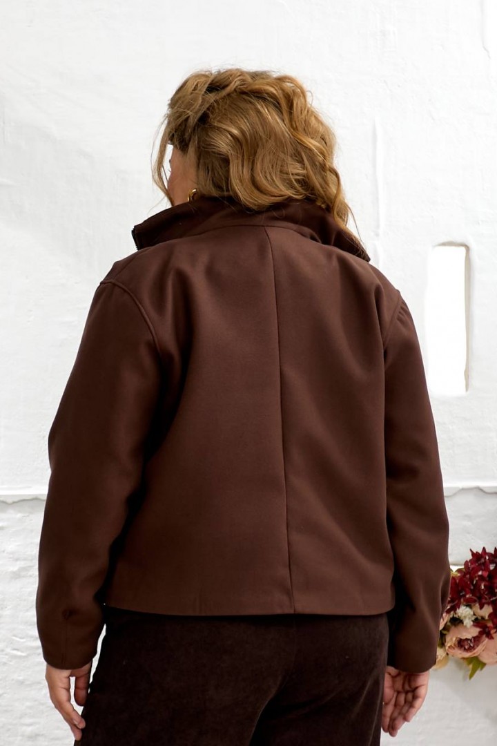 Куртка с высоким воротником YS-2164A720B800 Куртка с высоким воротником YS-2164A720B800