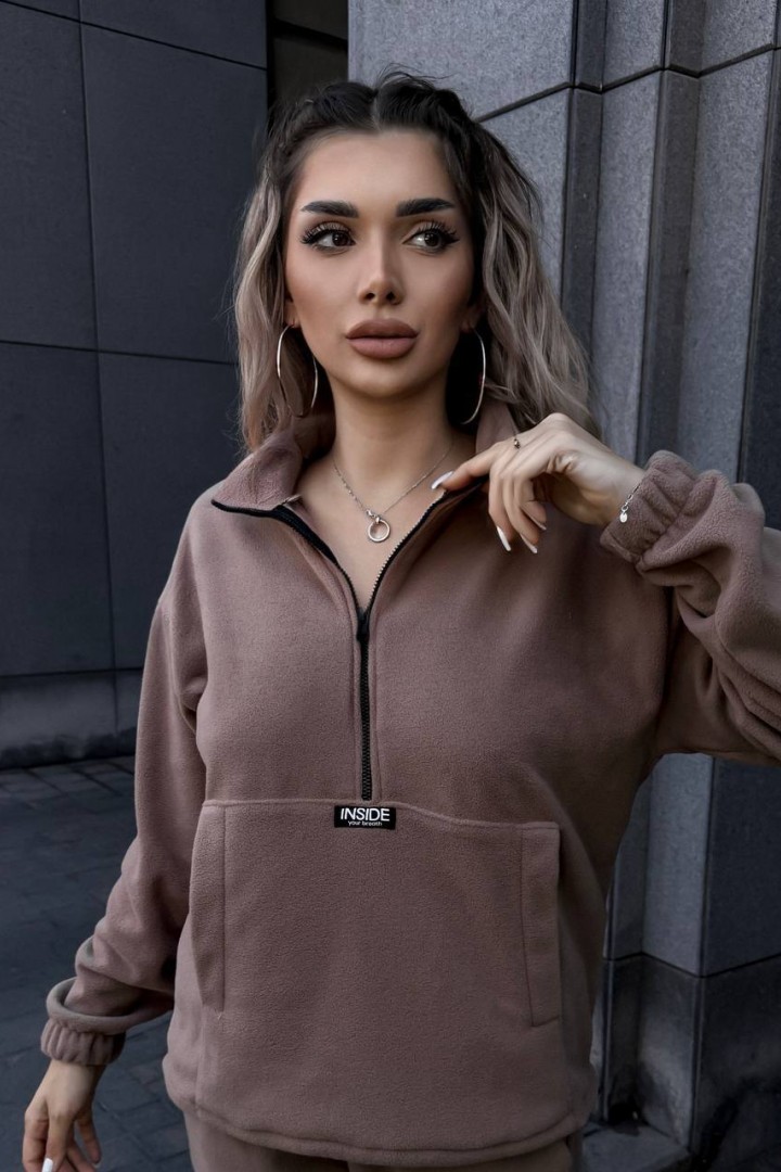 Спортивный костюм женский флисовый VM-10531A550