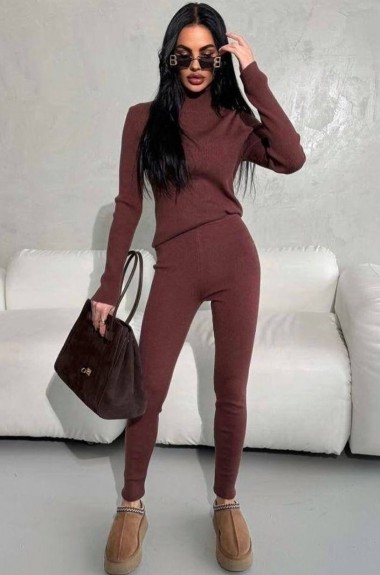 Костюм светр і лосини рубчік DMP-A7235A450