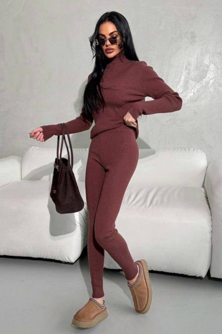 Костюм светр і лосини рубчік DMP-A7235A450