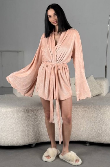 Велюровий халат BLO-818A450