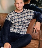 Пижама мужская на флисе DG-d41670A500