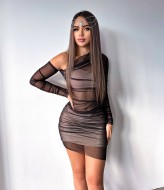 Комплект з сукнею сіткою YLM-596A430