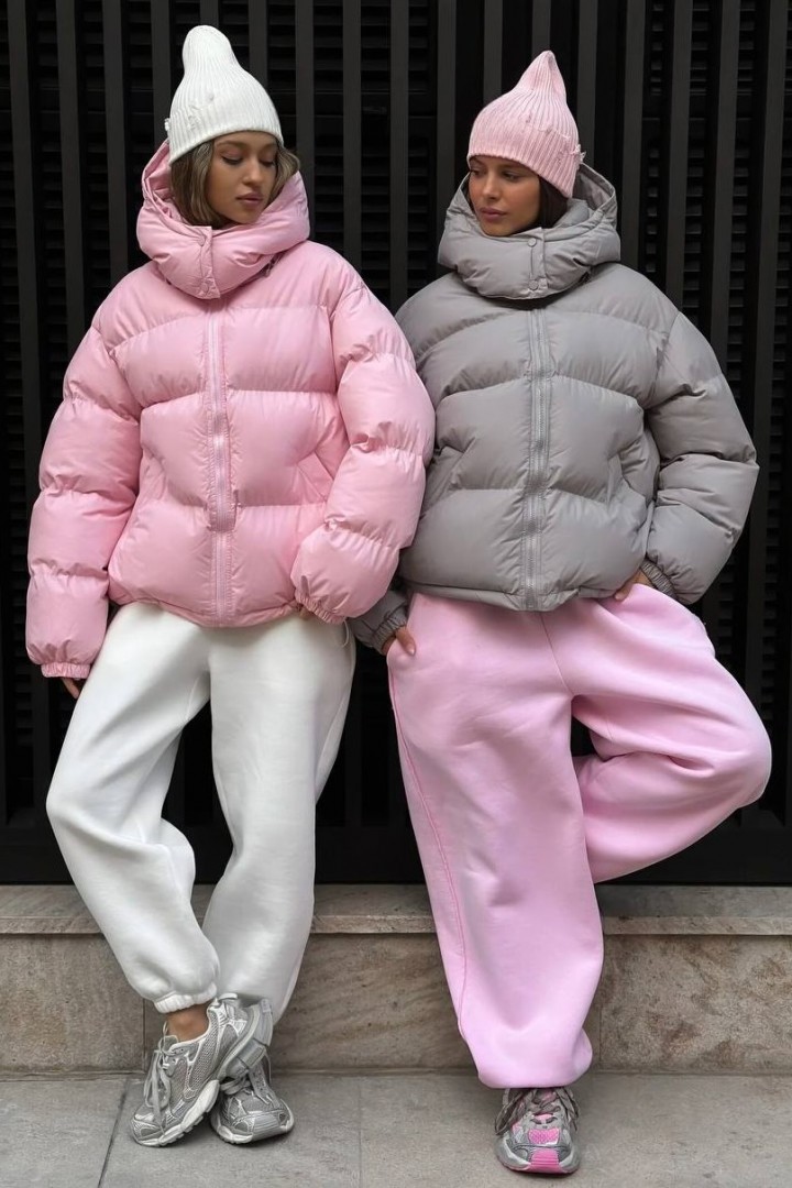 Яскрава тепла куртка LUC-1128A1099