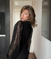 Стильний комбінезон з паєтками INNA-758A550