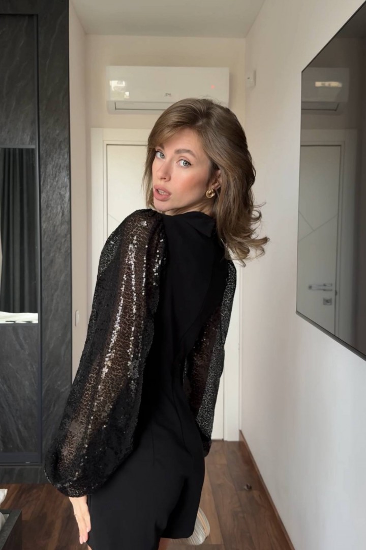 Стильний комбінезон з паєтками INNA-758A550