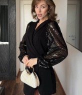 Стильний комбінезон з паєтками INNA-758A550