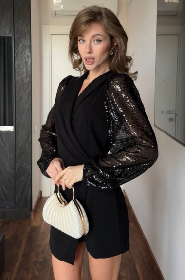 Стильный комбинезон с пайетками INNA-758A550