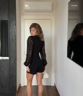 Стильний комбінезон з паєтками INNA-758A550