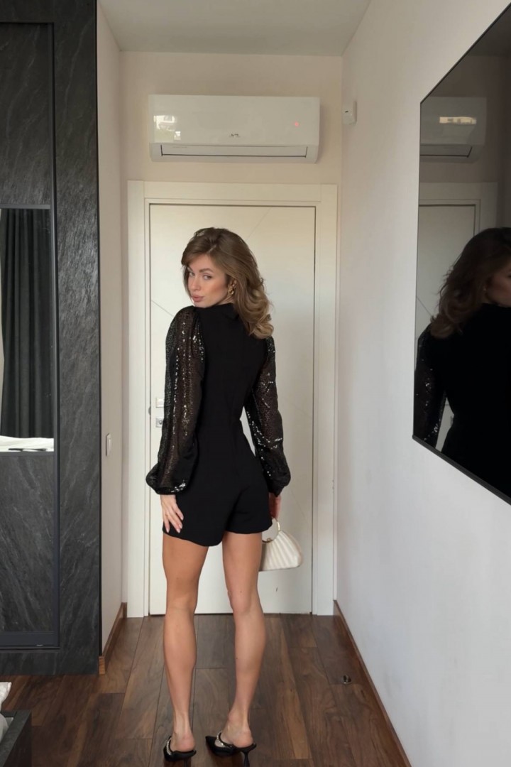 Стильний комбінезон з паєтками INNA-758A550