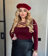 Трикотажный лонгслив ELR-4009A400