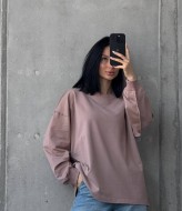 Лонгслив удлиненный женский LID-605A500 Лонгслив удлиненный женский LID-605A500