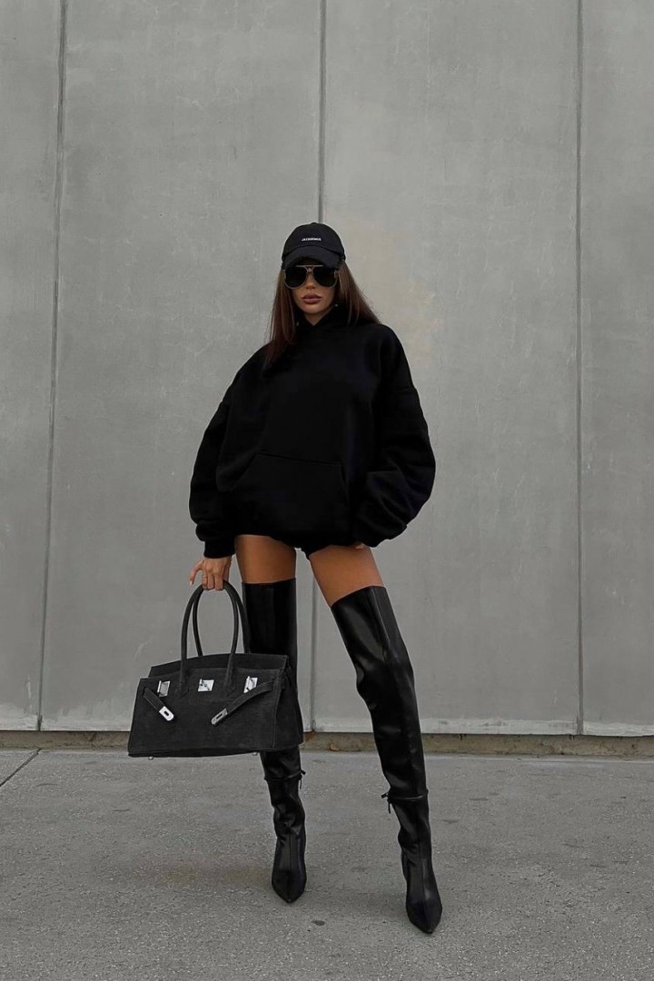 Об'ємний худі з капюшоном DMP-A344A230