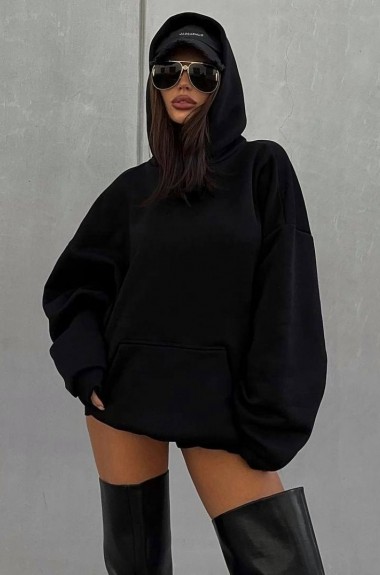 Об'ємний худі з капюшоном DMP-A344A230 Об'ємний худі з капюшоном DMP-A344A230