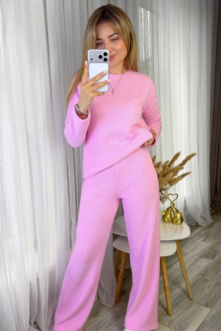 Жіночий ангоровий костюм двійка KG-734A870