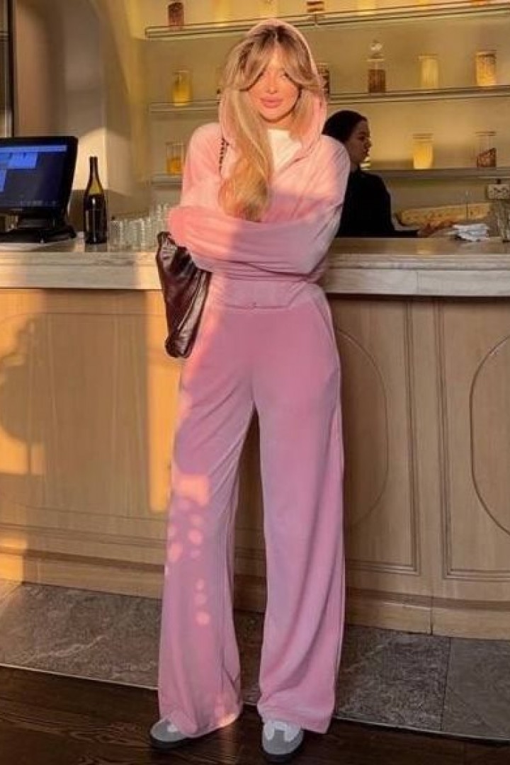 Молодіжний велюровий костюм VOL-738A650