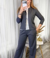 Костюм кофта и брюки свободного кроя KG-711A640