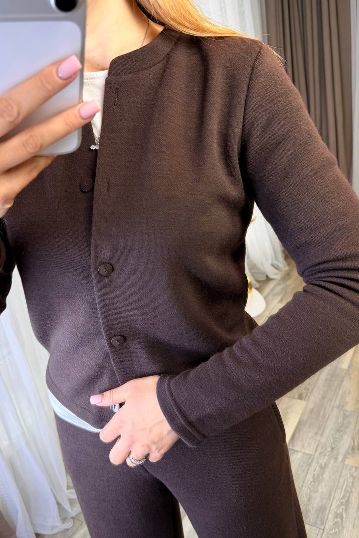 Костюм кофта и брюки свободного кроя KG-711A640