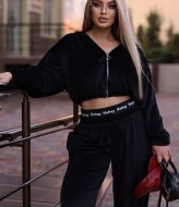 Велюровый костюм двойка YM-7015.7012A19.5B22