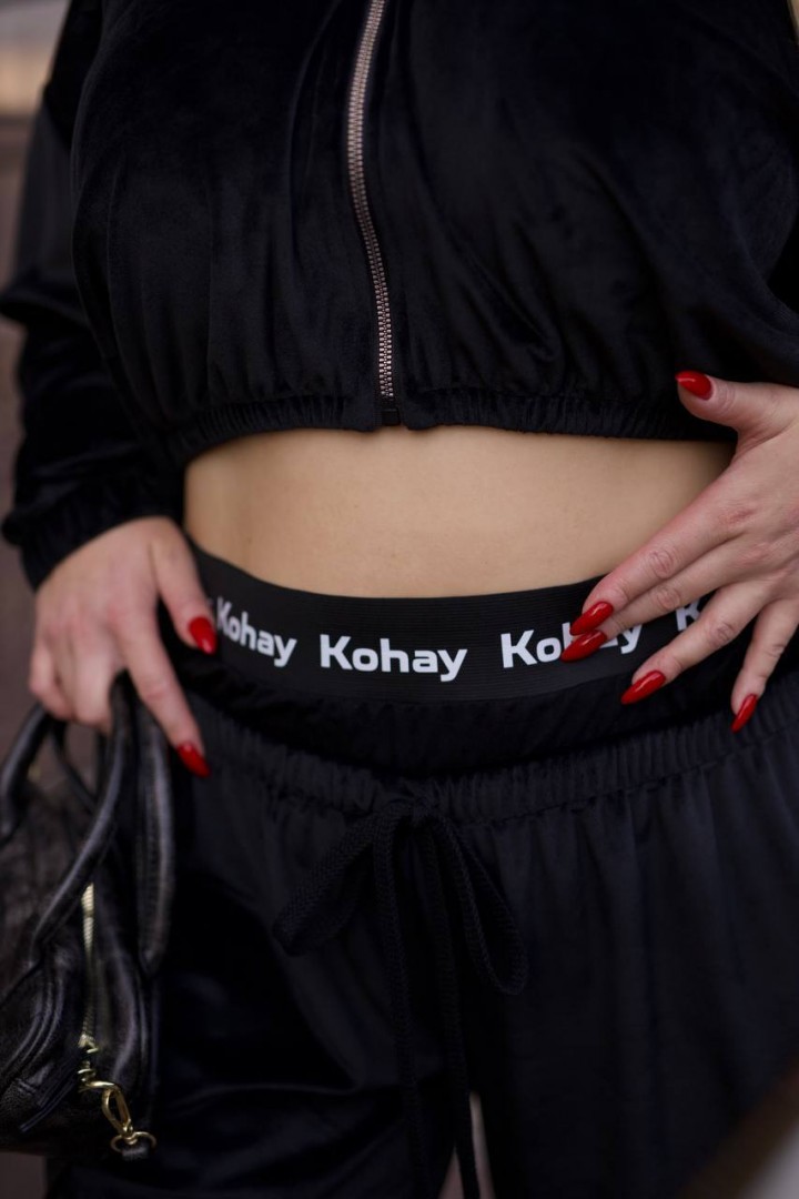 Велюровый костюм двойка YM-7015.7012A19.5B22