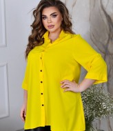 Однотонна блузка NF-7018A450