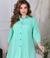 Однотонна блузка NF-7018A450