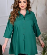 Однотонна блузка NF-7018A450