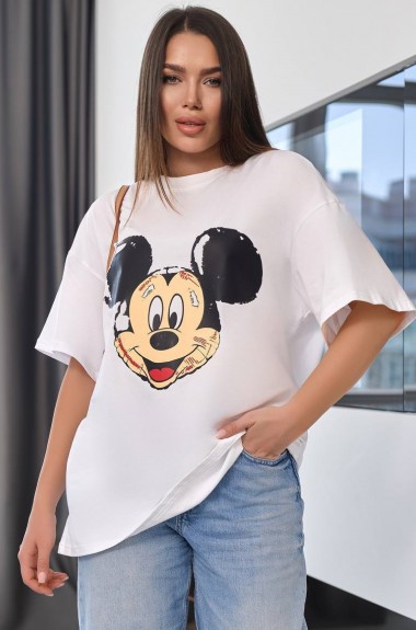 Футболка женская с микки маусом FL-1010A370