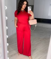 Женский брючный костюм из шелка GR-0803A350