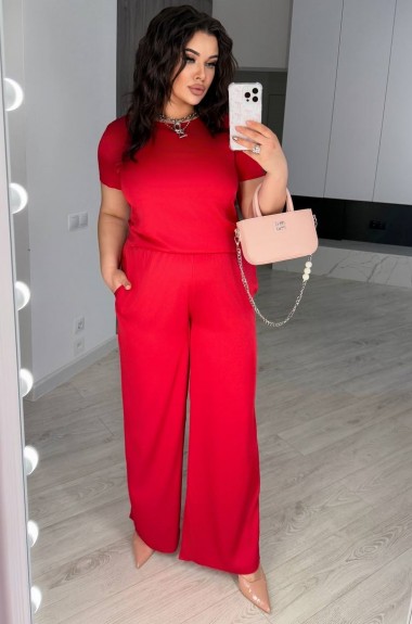 Женский брючный костюм из шелка GR-0803A350 Женский брючный костюм из шелка GR-0803A350