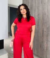 Женский брючный костюм из шелка GR-0803A350