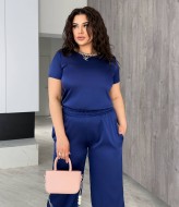 Женский брючный костюм из шелка GR-0803A350