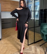 Платье трикотаж рубчик DAM-241A500