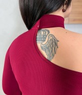 Платье трикотаж рубчик DAM-241A500