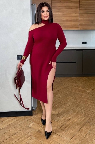 Платье трикотаж рубчик DAM-241A500