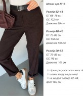 Вельветовые брюки ANA-1715A11